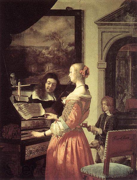 Frans van Mieris Duet Spain oil painting art